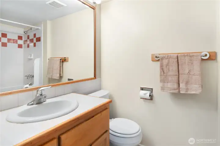 Bathroom off of the primary bedroom.