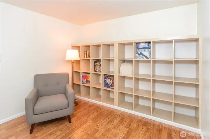 Second bedroom could also be used as an office or den.