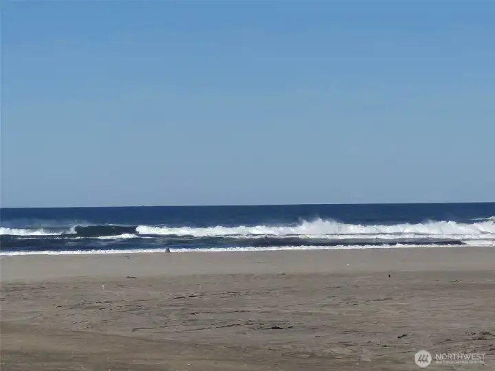 Dedicated path to the Pacific Ocean beach for Tides West residents.