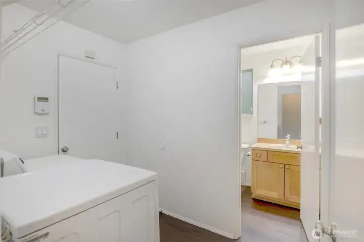 Laundry & lower bath