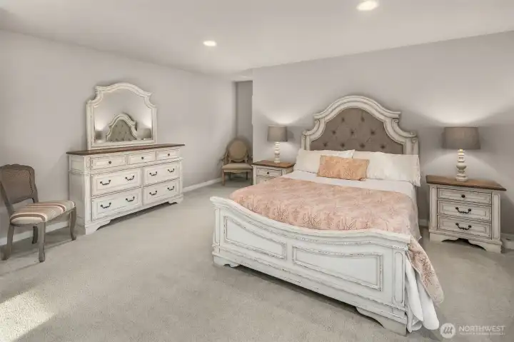 Primary bedroom suite