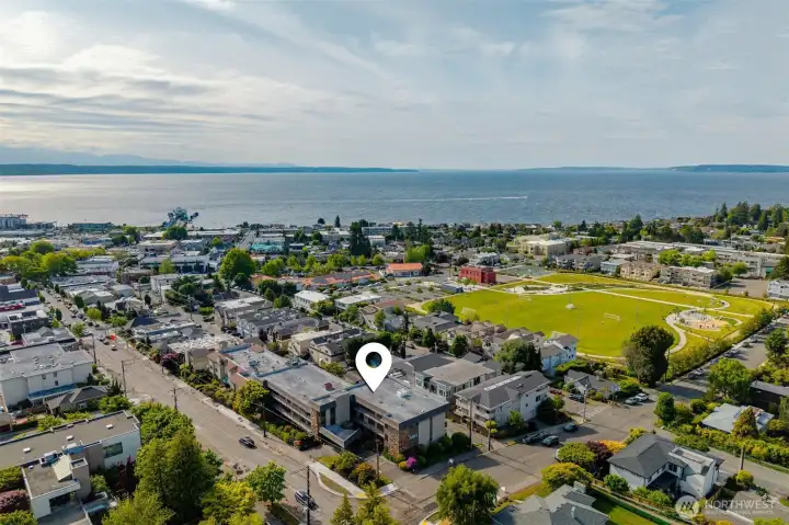 Shopping, dining, being in community, parks, play, and more can all be found here in Downtown Edmonds.