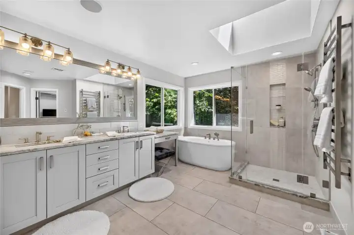 Updated Primary Bath