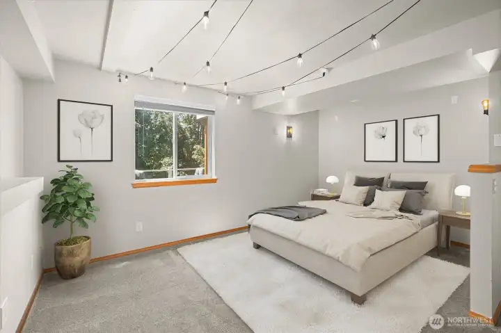 Lower bedroom.