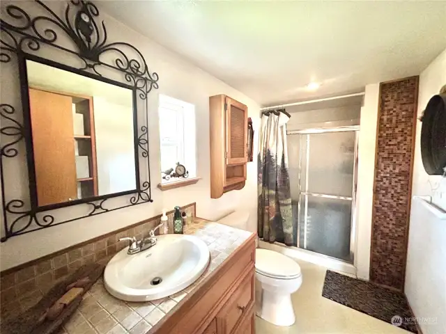 Primary attached bathroom
