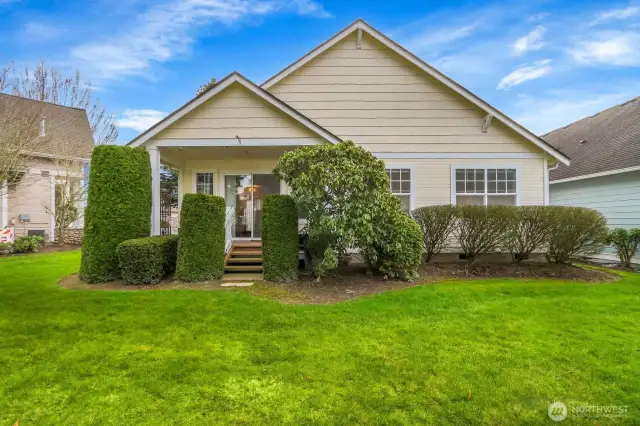 All of the landscaping is handled by the HOA, all you have to do is enjoy!