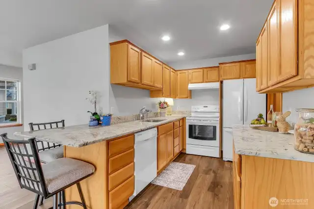 All appliances stay with the home