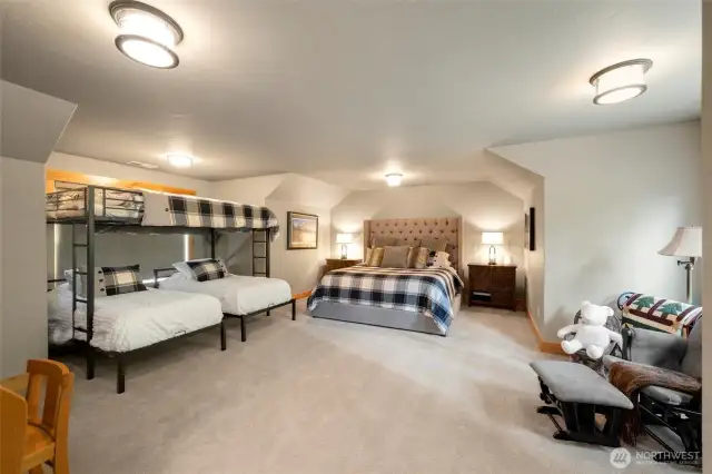 Large loft bedroom