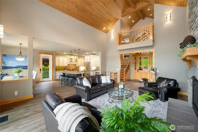 Beauty from every angle. Entry to great room, to kitchen.