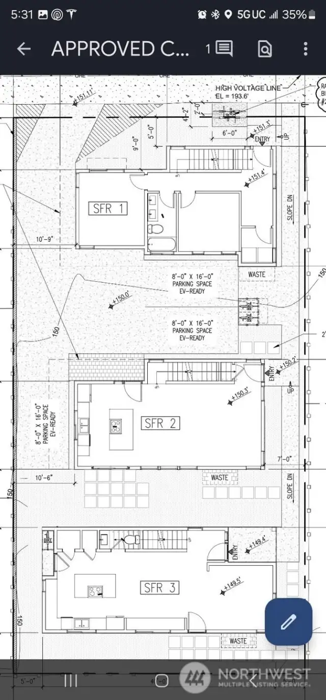 Property layout and parking