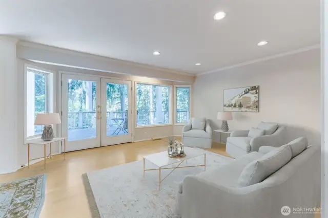 Virtually Staged Living Area