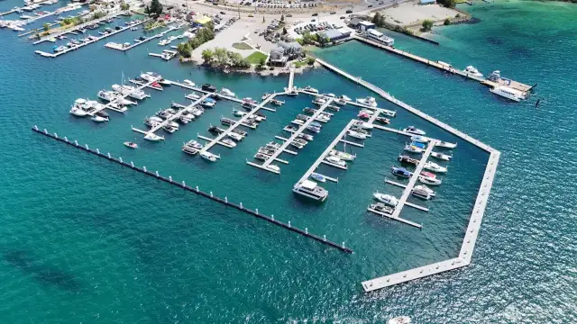 Sunset Marina Lake Chelan 33.58' Boat Slip - EDE2