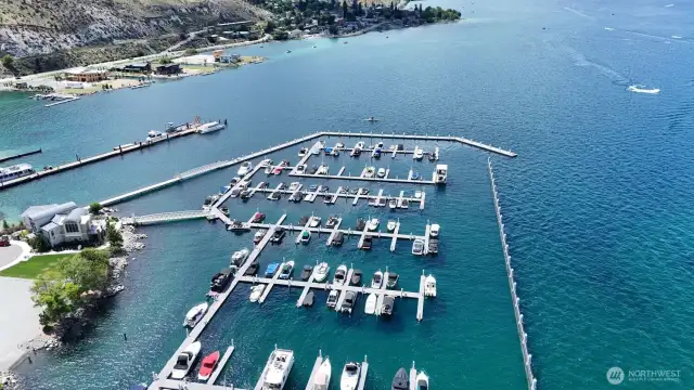 Sunset Marina Lake Chelan 33.58' Boat Slip - EDE2