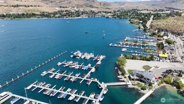 Sunset Marina Lake Chelan 33.58' Boat Slip - EDE2