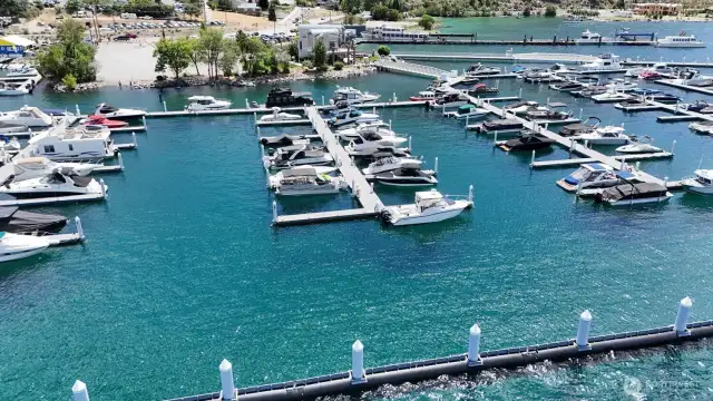 Sunset Marina Lake Chelan 33.58' Boat Slip - EDE2