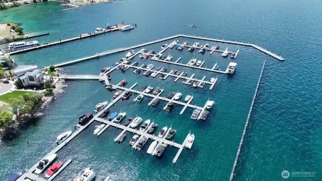 Sunset Marina Lake Chelan 33.58' Boat Slip - EDE2