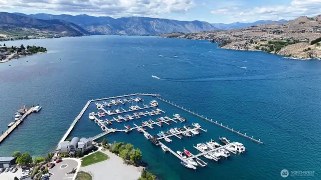 Sunset Marina Lake Chelan 33.58' Boat Slip - EDE2