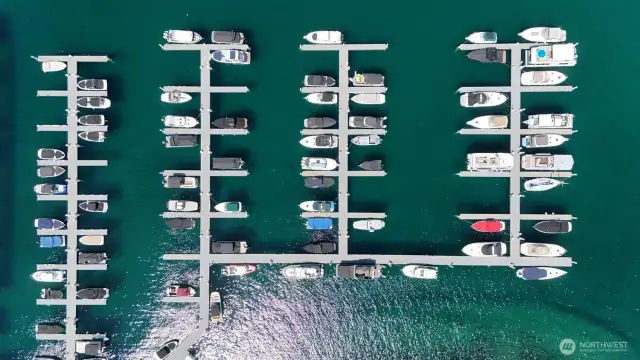 Sunset Marina Lake Chelan 33.58' Boat Slip - EDE2