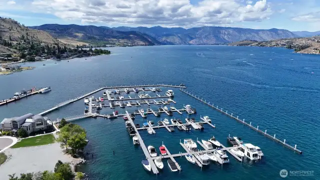 Sunset Marina Lake Chelan 33.58' Boat Slip - EDE2