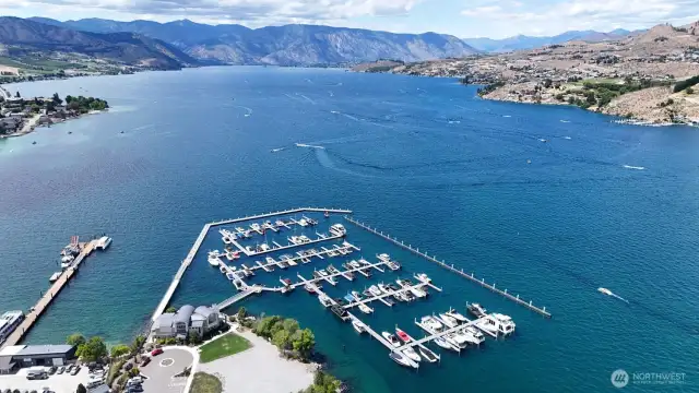 Sunset Marina Lake Chelan 33.58' Boat Slip - EDE2
