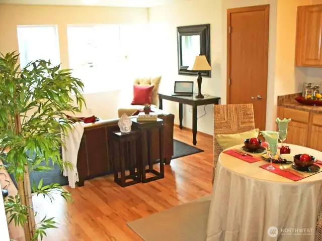 Living area in unit