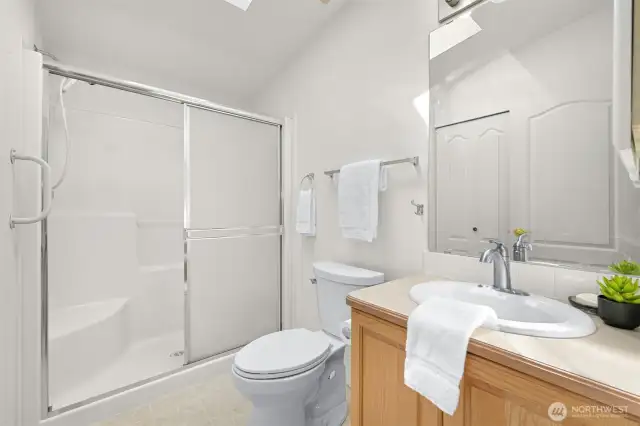 Easy walk-in shower