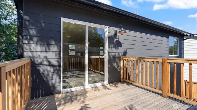 Deck off Great Room