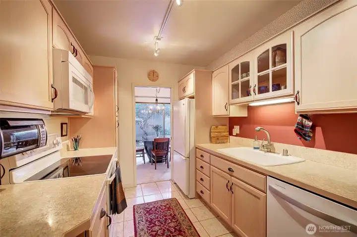 Very functional Kitchen with newer appliances