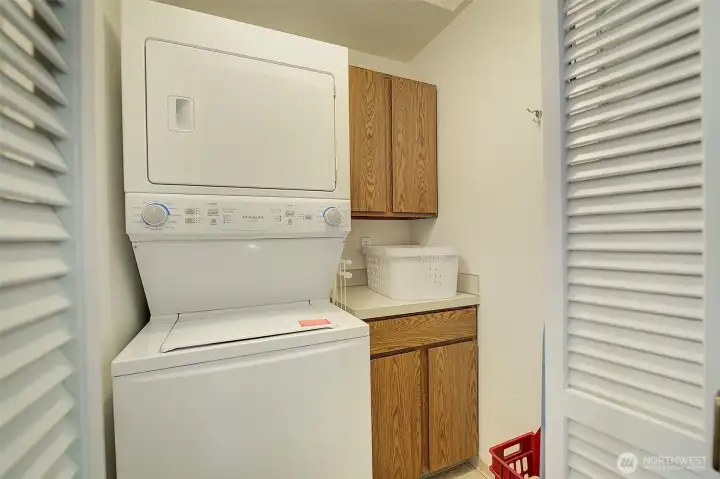 Upper hall laundry room