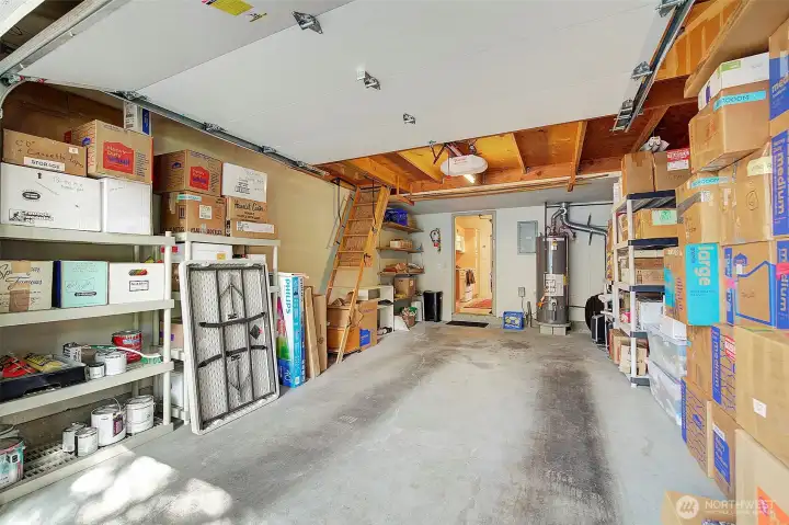 Good sized attached garage