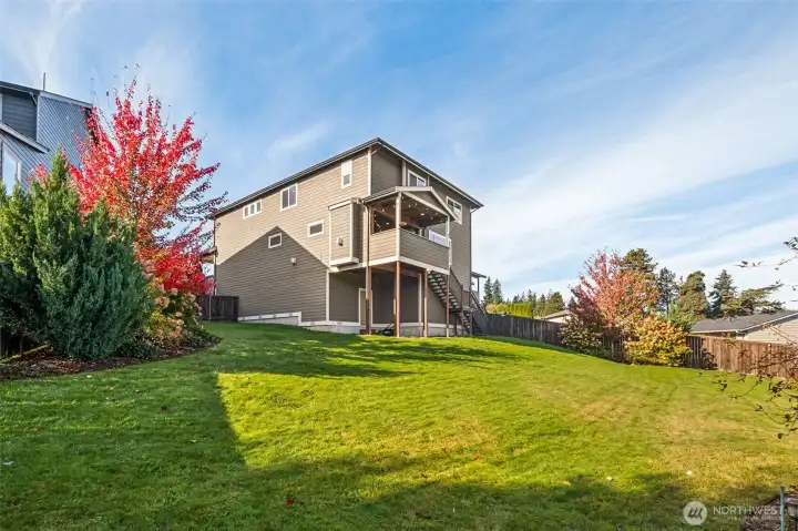 Below the deck is the huge "basement crawl space storage"!! -->Plenty of room for bonus living area or to create a complete ADU, like the neighbors have done.