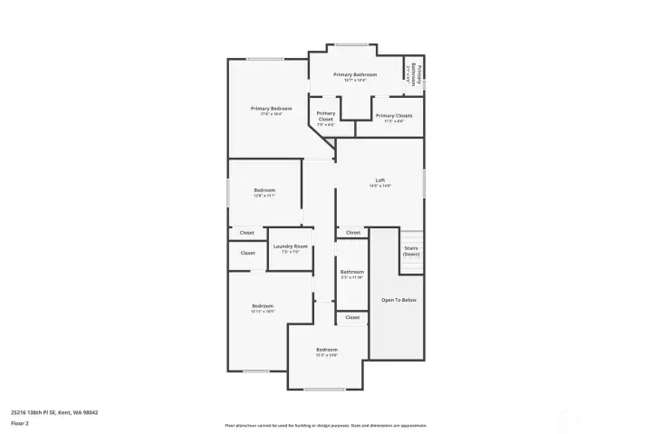 Upper level floor plan featuring well-appointed bedrooms and functional design.