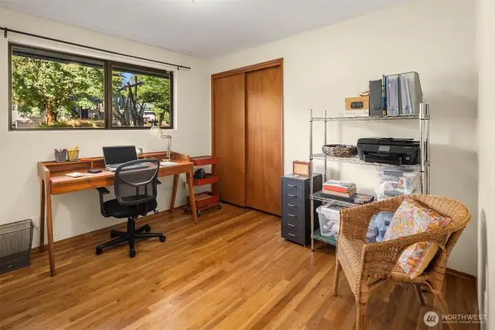 Bedroom 1 of 3 on the same level as the primary bedroom