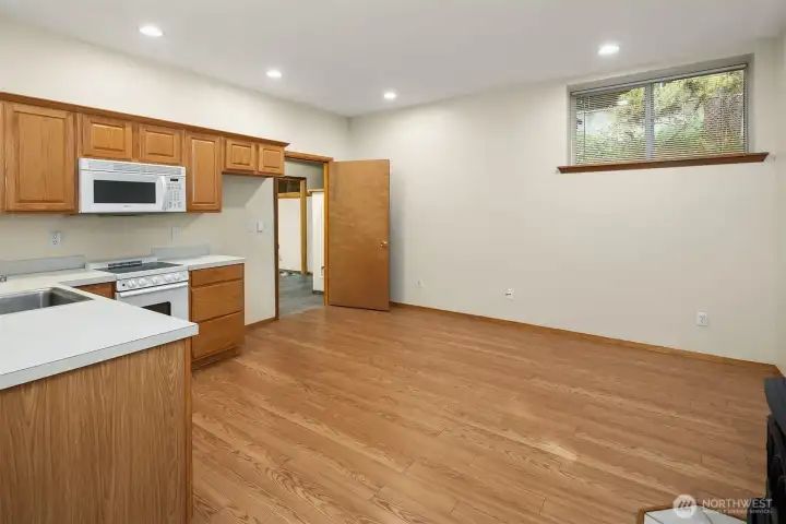 A rare, integrated ADU ready for generational living, rental income, guests quarters or private work-from-home setup.