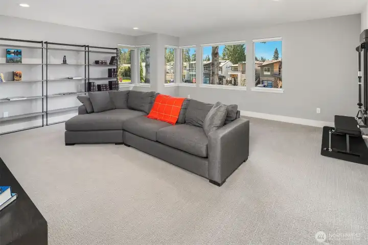 Massive Bonus Room with Tonal AI Driven Exercise System and Extra-large TV ( both are staying)