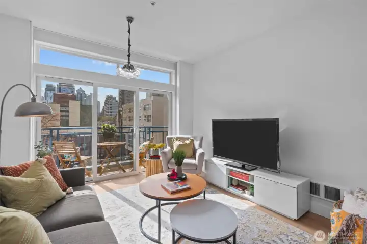 Inquire about furniture that can convey with the sale at no additional cost