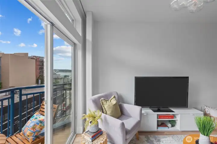 Water views from your couch