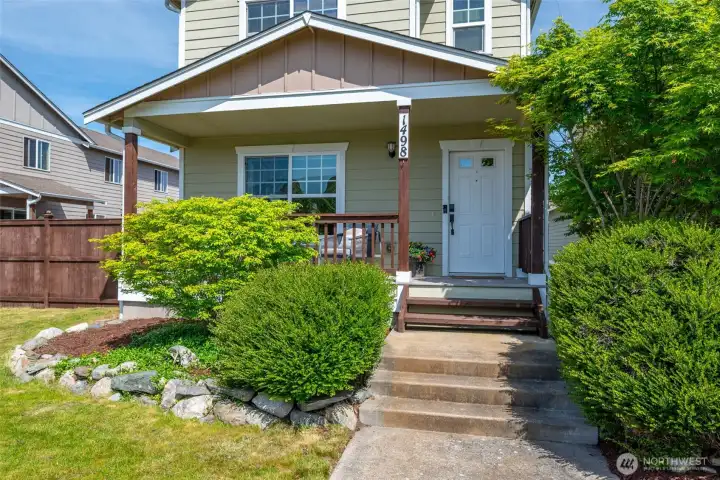 Come sit, rest in this delightful front porch