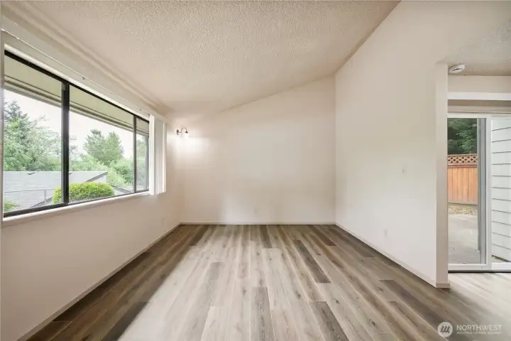 Vaulted ceilings