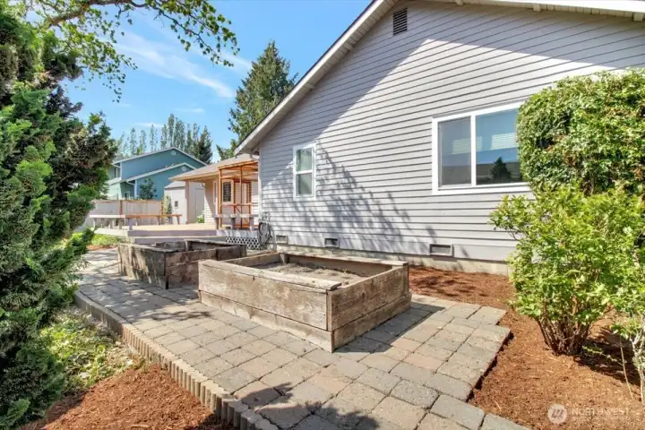 Planters Backyard