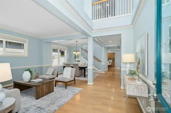 Beautifully maintained Connor built home offers 3,220 square feet of thoughtfully designed living space, featuring 4 bedrooms, a main-level den, and an expansive upper-level bonus room.