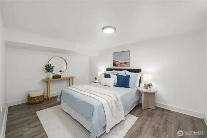 lower-level nonconforming bedroom
