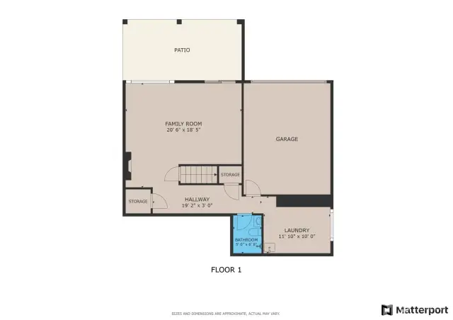 Lower Level Floor Plan