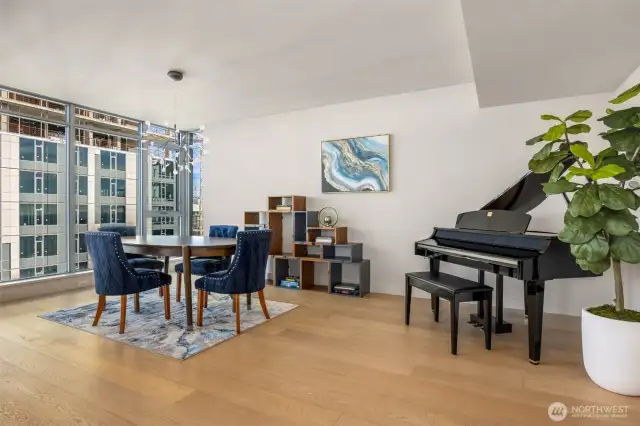 Open Dining Area with View