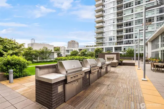 Outdoor BBQ Areas