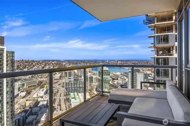 1st Private Balcony Off Living Room
