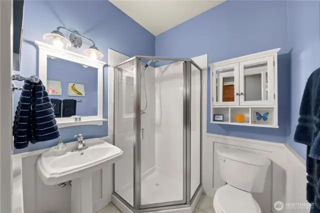 Main floor 3/4 bath.