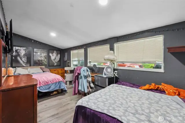 Surprise flex space - use it as an art room, exercise space or a personalized retreat.