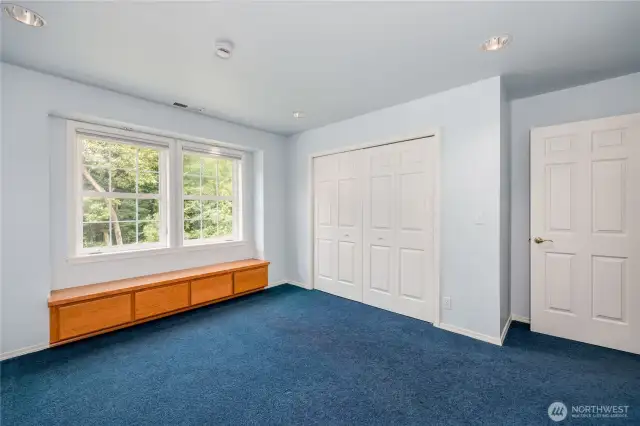First of three additional bedrooms.