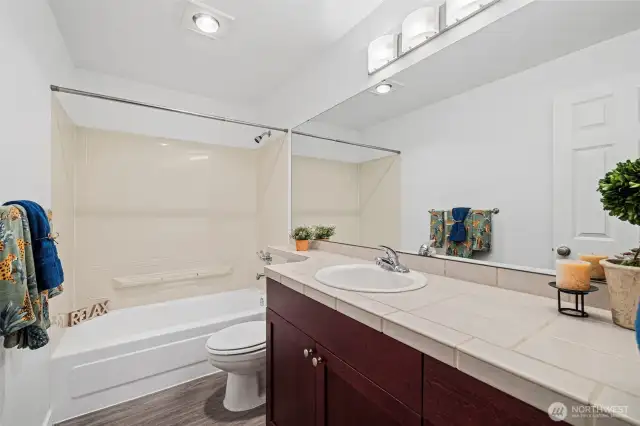 Full bath #2.  This home is perfect for roommates!